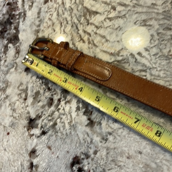 Vintage Banana Republic Brown Leather Men’s Belt - Picture 9 of 9